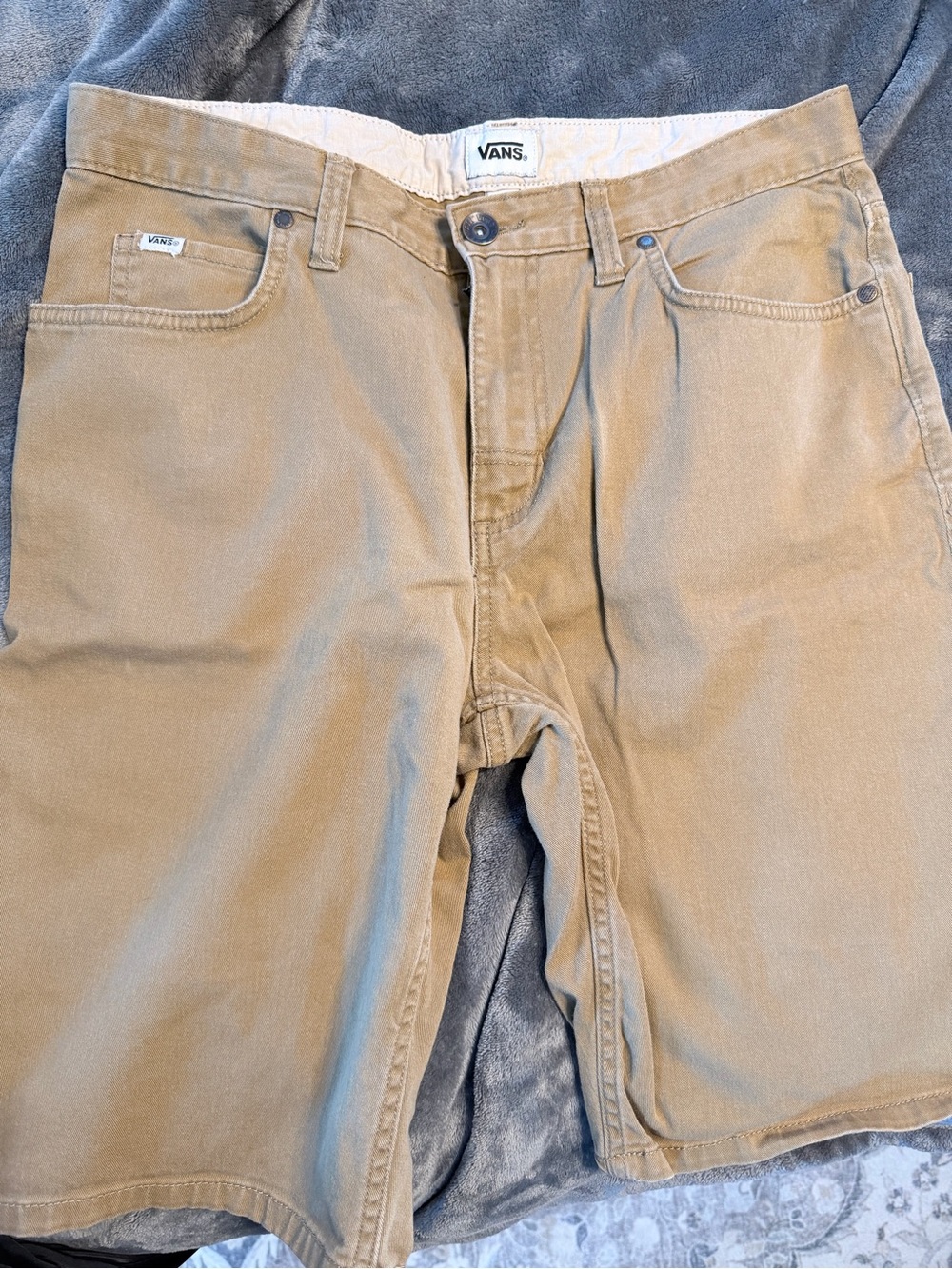 Vans Khaki Canvas Shorts